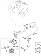KTM ON TENSIONER PL. CYLINDER HEAD 2008 690 Duke 75029050000