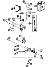 KTM ON TENSIONER PL. CYLINDER HEAD 2008 450 EXC-R USA 08 75029050000