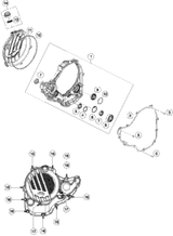 KTM CLUTCH CAGE SX 2017 350 SX-F 79232001073