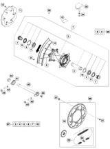 KTM DRIVETRAIN KIT RC8/-R 17Z/38T As Required 2014 1190 RC8-R 00050002001