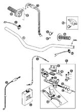 KTM HAND BRAKE CYLINDER CPL. SX 09 09 2013 FE 350 77013001044