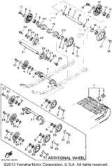 Washer, Plate 1992 BRAVO T (LONG TRACK) (BR250TS) 90201-08681-00