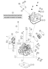 KTM HAND BRAKE CYLINDER CPL. SX 09 09 2013 300 XC-W 77013001044