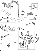 KTM HAND BRAKE CYLINDER CPL. SX 09 2011 450 XC-W SD 77013001044