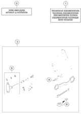 KTM HAND BRAKE CYLINDER CPL. SX 09 2011 250 XCF-W SD 77013001044