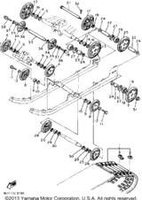 Washer, Plate 1985 SRV (SR540J) 90201-08681-00