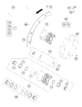 KTM BRAKE DISK REAR D=240MM 2021 690 ENDURO R Chassis 27010060000