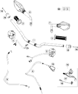 KTM SPRING 4,0N/MM SET D=5,0MM 2005 640 LC4 Supermoto 91410013S