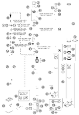 KTM SPRING 4,0N/MM SET D=5,0MM (As required) 2012 300 XCW 91410013S