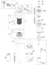 KTM SPRING 4,0N/MM SET D=5,0MM As Required 2015 500 EXC 91410013S