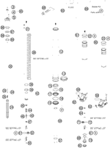 KTM SPRING 4,0N/MM SET D=5,0MM As Required 2016 350 XCFW 91410013S