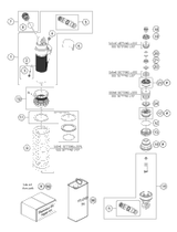 KTM SPRING 4,0N/MM SET D=5,0MM 2002 250 SX 91410013S