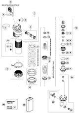 KTM SPRING 4,0N/MM SET D=5,0MM (As Required) 2007 525 EXC Racing USA 91410013S