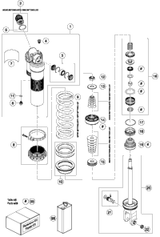 KTM SPRING 4,0N/MM SET D=5,0MM As Required 2016 300 XCW 91410013S
