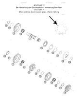 KTM PISTON II CPL. 64MM 200  2004 2004 2008 200 XC 52330007300 II