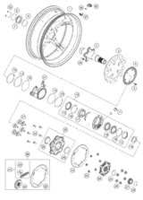 KTM CLUTCH COVER WITH BEARING 2018 1290 SUPER DUKE GT - Engine 6143000104441