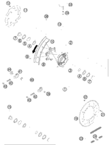 KTM PISTON 144 SX 2013 150 XC 51530007400 I