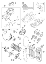 KTM CLUTCH KIT 200 EXC 09-12 09 2010 150 XC 50332010110