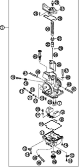 KTM CLUTCH KIT 200 EXC 09-12 2011 150 XC 50332010110