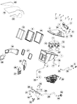 KTM BRAKE CALIPER REAR W/O PADS BL 2019 1290 SUPER DUKE GT WHITE 6131308000158