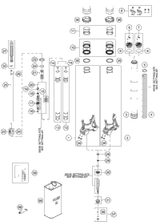 KTM fork outer tube 49.13x577 dt54 db60 2024 300 XC-W Chassis 48602096