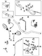 KTM PRESSURE REGULATOR CPL.   07 07 2013 690 Duke White ABS 75007088012