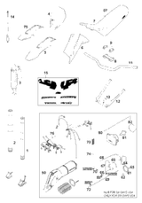 KTM BOT.TRIP.CL.CPL X=20MM/D=60MM 2005 450 EXC Racing Sixdays 59001132120