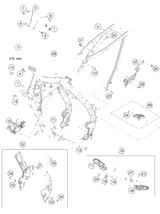 KTM Fueltank asm. 2023 85 SX 17/14 Chassis 47207013033