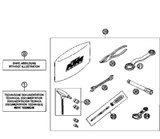 KTM CLUTCH COVER CPL.      07 2016 690 ENDURO R 75030001044