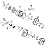 KTM Subframe 2023 85 SX 17/14 Chassis 47203002000