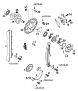 KTM CAMSHAFT 590/5521     2000 2001 400 EXC Racing 59036010000