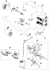 KTM SUBFRAME         2016 2016 2017 450 SX-F 79003002000