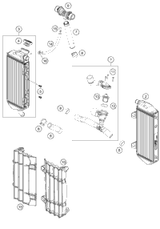 KTM MASTER CYLINDER CPL. 2016 250 SX-F FACTORY EDITION 79202030044