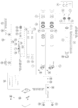 KTM screw cap M51x1,5 cpl. 2022 250 SX-F FACTORY Edition Chassis 48602047S2