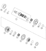 KTM INTAKE BOOT KPL. 2019 500 EXC-F 79406226033