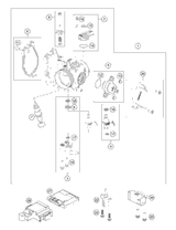 KTM BOT. TR. CLAMP CPL. X=19MM 09 09 2011 450 EXC 7800103211930