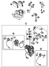 KTM BRAKE DISC D=320MM     07 07 2009 690 Duke White 75609060000