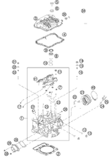 KTM GASKET SET 350 SX-F 2015 250 XCF-W 77230099000