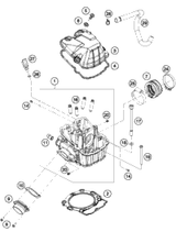 KTM TPS CPL. 2014 350 SXF 77741077044