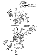 KTM CAMSHAFT CPL. 249/1 LC4-E 97 1997 620 Duke 58336110044