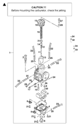 KTM BOT.TRIPLE CLAMP X=18MM/D=57MM 1995 440 EXC 54601032044