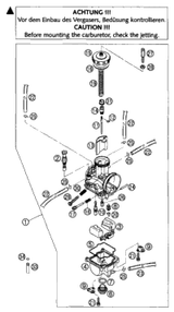 KTM BOT.TRIPLE CLAMP X=18MM/D=57MM 1994 350 SC 54601032044