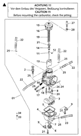 KTM BOT.TRIPLE CLAMP X=18MM/D=57MM 1995 500 SX 54601032044