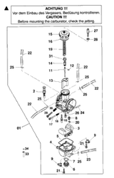 KTM BOT.TRIPLE CLAMP X=18MM/D=57MM 1995 125 SX 54601032044