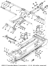 Bolt (8J7) (97303-10030-00) 1974 GPX433F 97013-10030-00