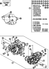 KTM BOT. TRI. CLAMP CPL. X=19MM 09 09 2009 200 XC-W 7800103201930