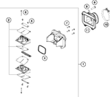 KTM GASKET SET 125-200  '98-'05 2001 200 MXC 50330099000