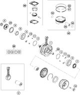 KTM FUEL TANK CPL. 9L EFI EXC 2014 250 XCF 7740701304499