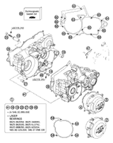 KTM PISTON II CPL. 300 VERTEX '04 2006 300 XC 54830107000 II