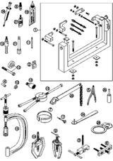 KTM INTERN.BEAR.PULLER 18-23 MM 2004 250 EXC Racing 15112018100